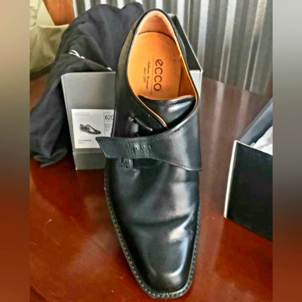 Ecco Men's Windsor Black Leather Oxford